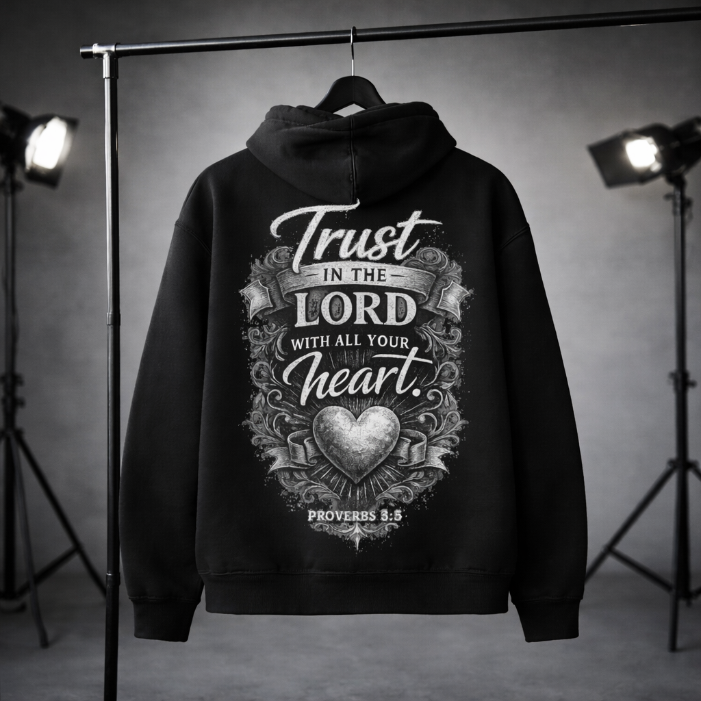 Trust in the Lord Hoodie - Proverbs 3:5