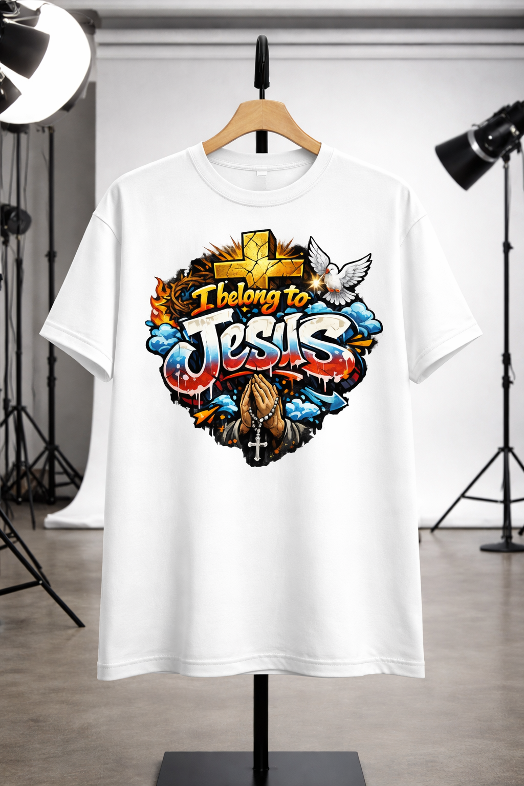 I Belong to Jesus T-Shirt - White